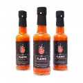Flame - Cayenne & Ghost Pepper Hot Sauce 3 Pack